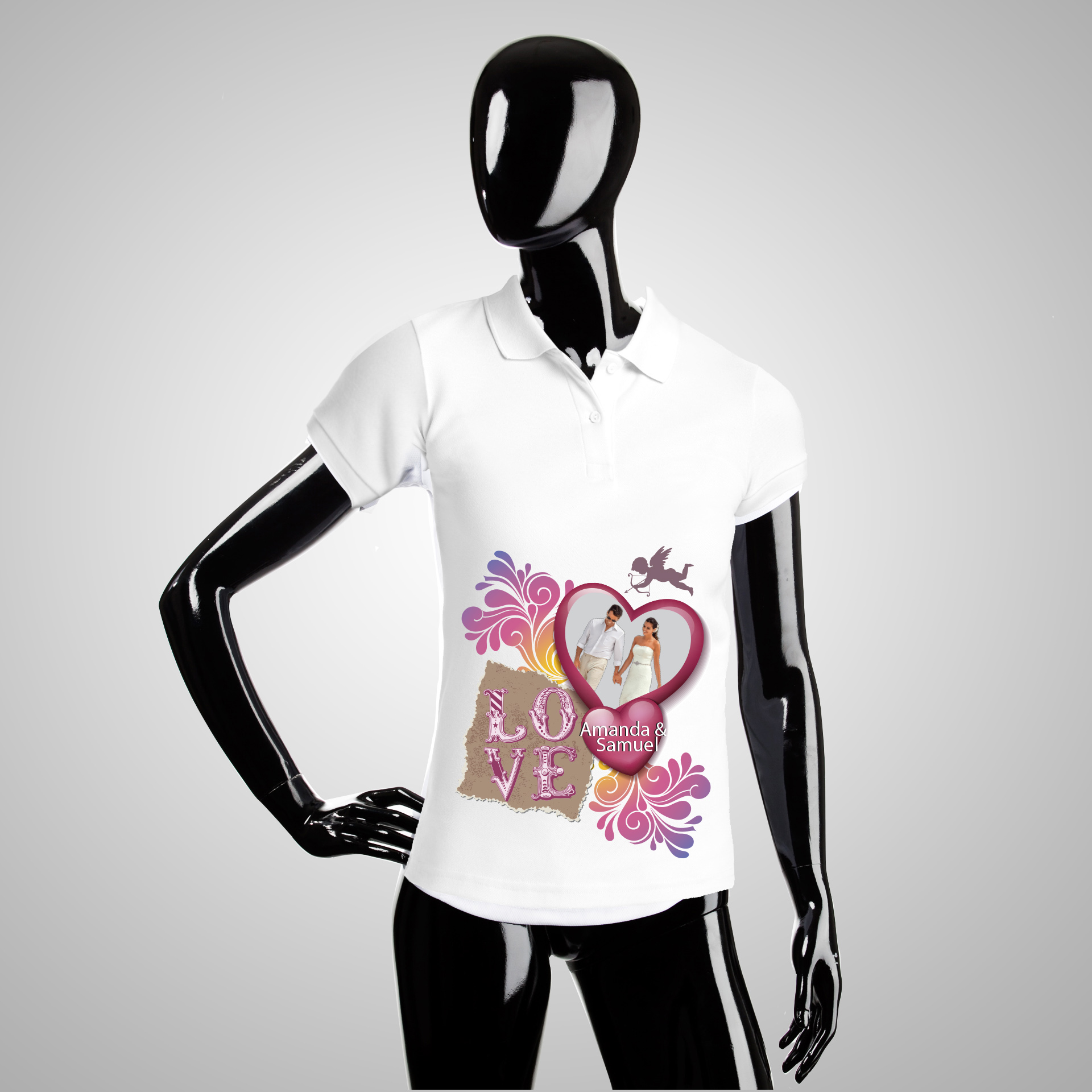 Camiseta Tipo Polo para mujer